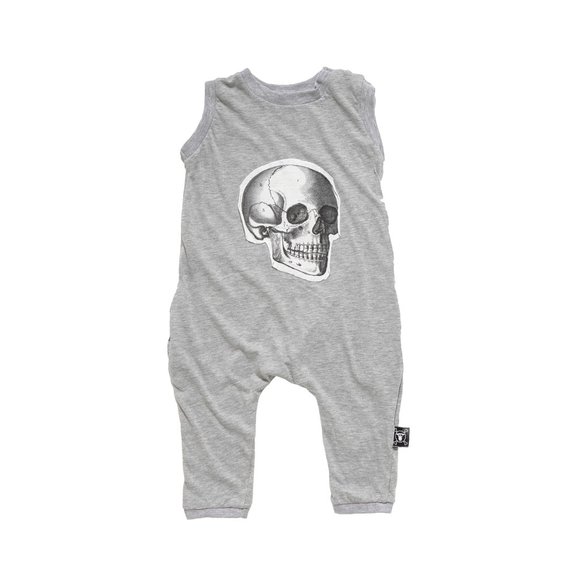 Nununu Skull Tank Overall - Picture 1 of 2